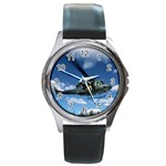 UH-1N Huey Round Metal Watch