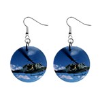 UH-1N Huey 1  Button Earrings