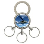 UH-1N Huey 3-Ring Key Chain