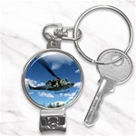 UH-1N Huey Nail Clippers Key Chain