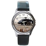 UH-60 Blackhawk 2 Round Metal Watch