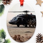 UH-60 Blackhawk 2 Ornament (Oval)