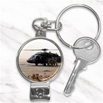 UH-60 Blackhawk 2 Nail Clippers Key Chain