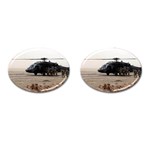 UH-60 Blackhawk 2 Cufflinks (Oval)