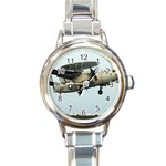 E-2C Hawkeye Round Italian Charm Watch