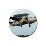 E-2C Hawkeye Rubber Coaster (Round)