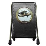 E-2C Hawkeye Pen Holder Desk Clock