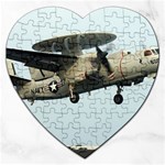 E-2C Hawkeye Jigsaw Puzzle (Heart)