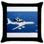 E-3 Sentry Throw Pillow Case (Black)