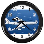 E-3 Sentry Wall Clock (Black)