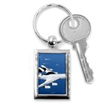 E-3 Sentry Key Chain (Rectangle)