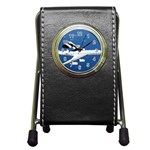 E-3 Sentry Pen Holder Desk Clock