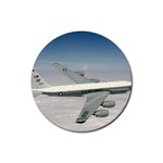 RC-135U Combat Sent Rubber Coaster (Round)