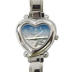 RC-135U Combat Sent Heart Italian Charm Watch