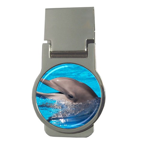 Dolphin Money Clip (Round) from UrbanLoad.com Front