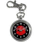 Red lip logo Key Chain Watch