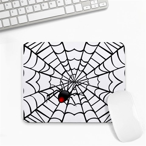 spiderweb 2 Small Mousepad from UrbanLoad.com Front