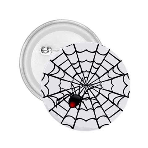 spiderweb 2 2.25  Button from UrbanLoad.com Front