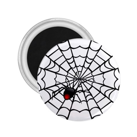 spiderweb 2 2.25  Magnet from UrbanLoad.com Front