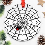 spiderweb 2 Ornament (Round)