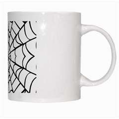 spiderweb 2 White Mug from UrbanLoad.com Right