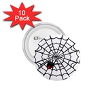 spiderweb 2 1.75  Button (10 pack) 