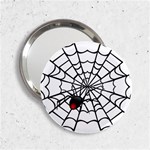 spiderweb 2 2.25  Handbag Mirror