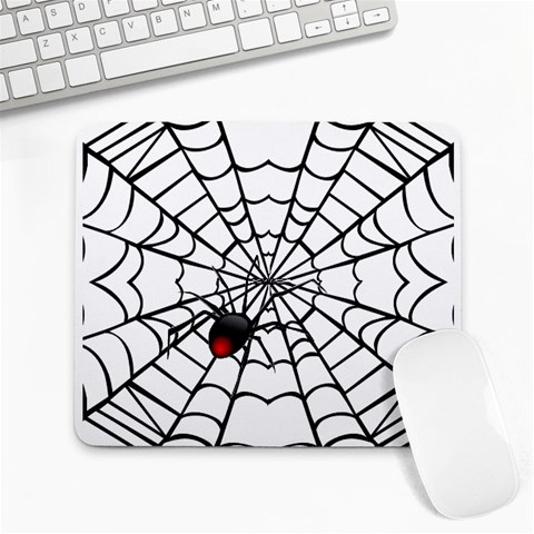 spiderweb 2 Large Mousepad from UrbanLoad.com Front