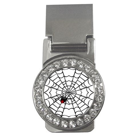 spiderweb 2 Money Clip (CZ) from UrbanLoad.com Front