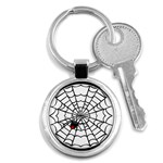 spiderweb 2 Key Chain (Round)