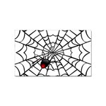 spiderweb 2 Sticker (Rectangular)