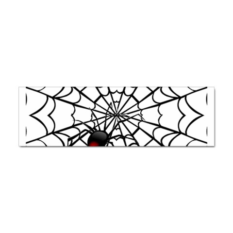 spiderweb 2 Sticker Bumper (100 pack) from UrbanLoad.com Front