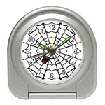 spiderweb 2 Travel Alarm Clock