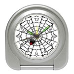 spiderweb 2 Travel Alarm Clock