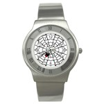 spiderweb 2 Stainless Steel Watch