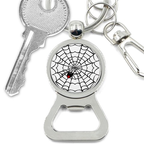spiderweb 2 Bottle Opener Key Chain from UrbanLoad.com Front