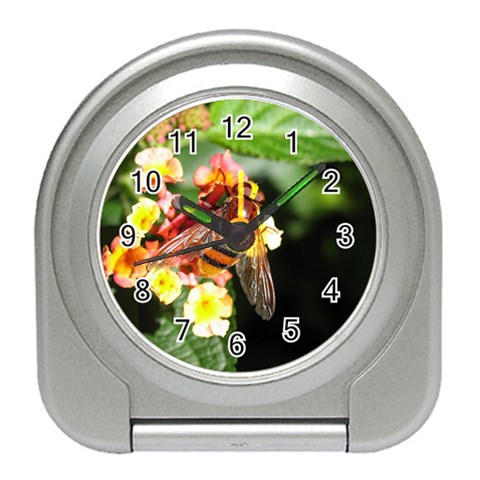 Bee Flower Travel Alarm Clock from UrbanLoad.com Front