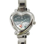 ViewIllustrator_1002 Heart Italian Charm Watch