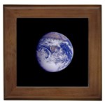 Earth from Space Framed Tile