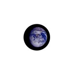 Earth from Space 1  Mini Button