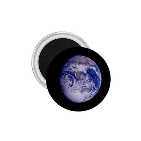 Earth from Space 1.75  Magnet from UrbanLoad.com Front