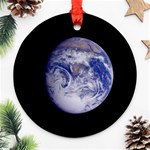 Earth from Space Ornament (Round)