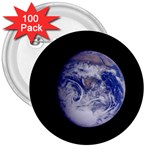 Earth from Space 3  Button (100 pack)