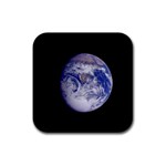 Earth from Space Rubber Coaster (Square)