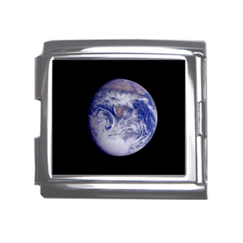 Earth from Space Mega Link Italian Charm (18mm) from UrbanLoad.com Front