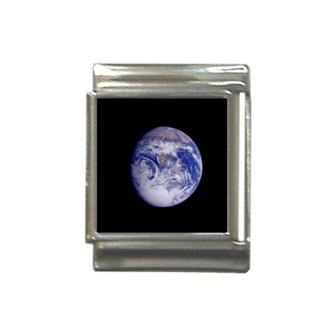 Earth from Space Italian Charm (13mm) from UrbanLoad.com Front