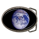 Earth from Space Belt Buckle