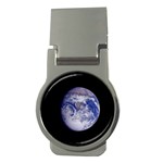 Earth from Space Money Clip (Round)