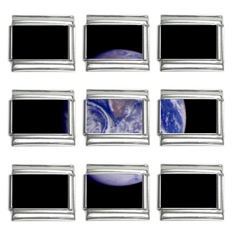 Earth from Space 9mm Italian Charm (9 pack) from UrbanLoad.com Front