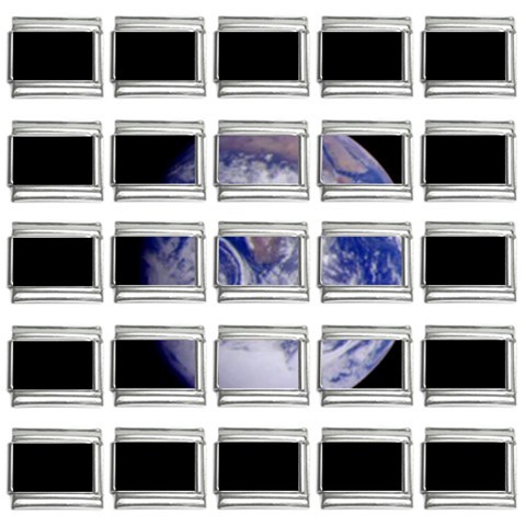 Earth from Space 9mm Italian Charm (25 pack) from UrbanLoad.com Front